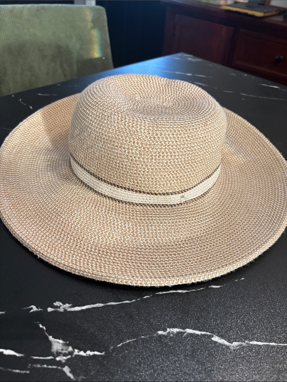 Classic Women's Straw Sun Hat - Natural